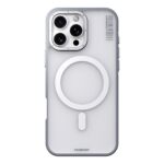 Forro para iPhone 16 Pro Max con diseño Rock Sand Soft Touch Grey de Youngkit, que ofrece un acabado mate y textura suave para una protección avanzada.
