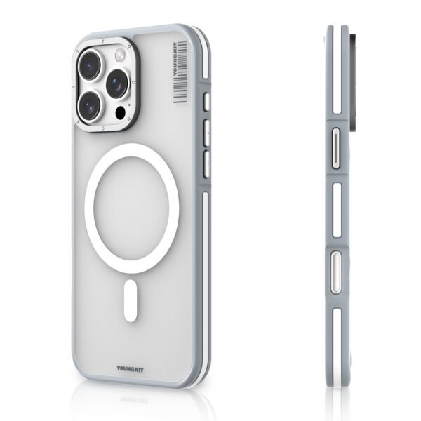 Case iPhone 16 Pro Max - Rock Sand Soft Touch Grey | Youngkit