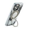 Case iPhone 15 Pro Max - Cyberpunk 360° Spin Magnetic Stand White | Youngkit
