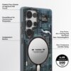 Case Samsung S23 Ultra - Futuristic Circuit Board Blue | Youngkit