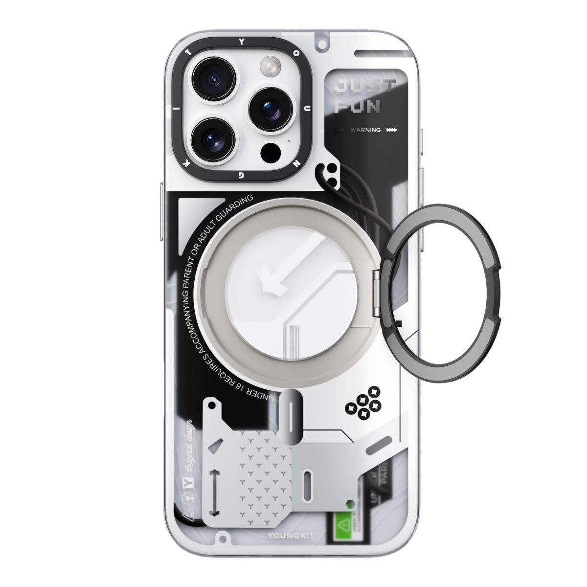 CASE-IPHONE-CYBERPUNK-WHITE Protección premium para celulares – fundas modernas y duraderas.