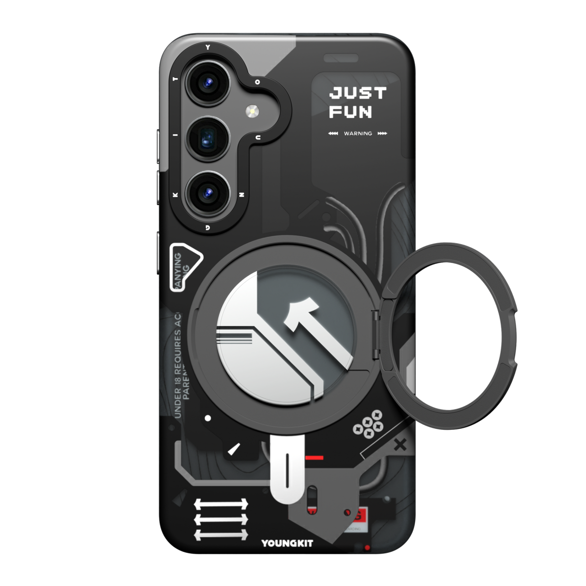 CASE-SAMSUNG-S25-CYBERPUNK-BLACK Protección premium para celulares – fundas modernas y duraderas.