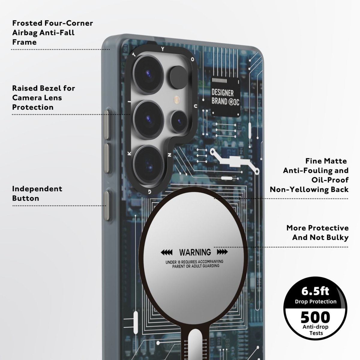 Protección premium para celulares – fundas modernas y duraderas.