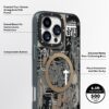 Case iPhone 16 Pro - Futuristic Desert Gold Circuit Board | Youngkit
