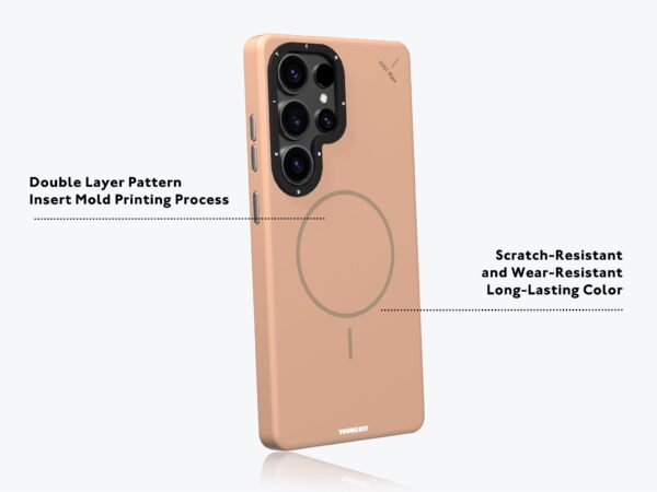 Case Samsung S25 Ultra - Soft Touch Gold | Youngkit