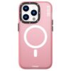 Case iPhone 15 Pro Max – Colored Sand Matte Texture Pink | Youngkit