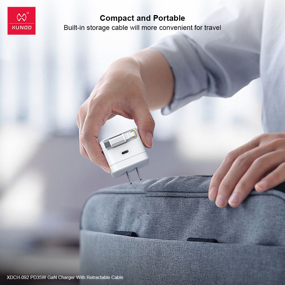 CHARGER-35W-XUNDD-XDCH-0923 Protección premium para celulares – fundas modernas y duraderas.