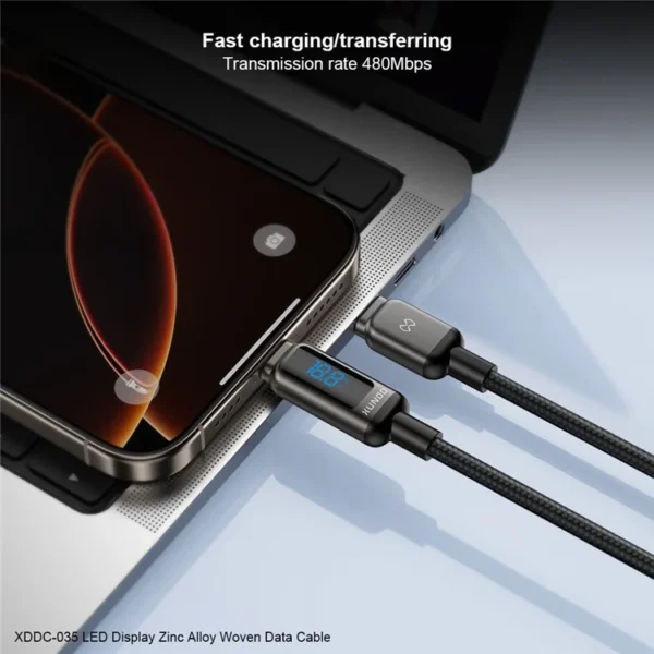 Cable 27 W TurboCharge USB-C a Lightning 1 m | XUNDD XDDC-035