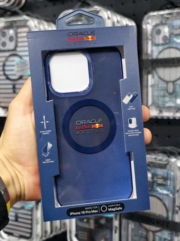 Case iPhone 16 Pro Max – Red Bull Silicone Red Ring | Red Bull