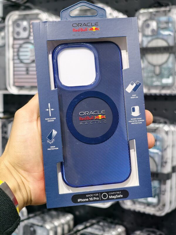 Case iPhone 16 Pro – Red Bull Silicone Red Ring | Red Bull