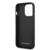 Case iPhone 14 Pro – Piel Negra con Patrón de Estrellas | Mercedes-Benz