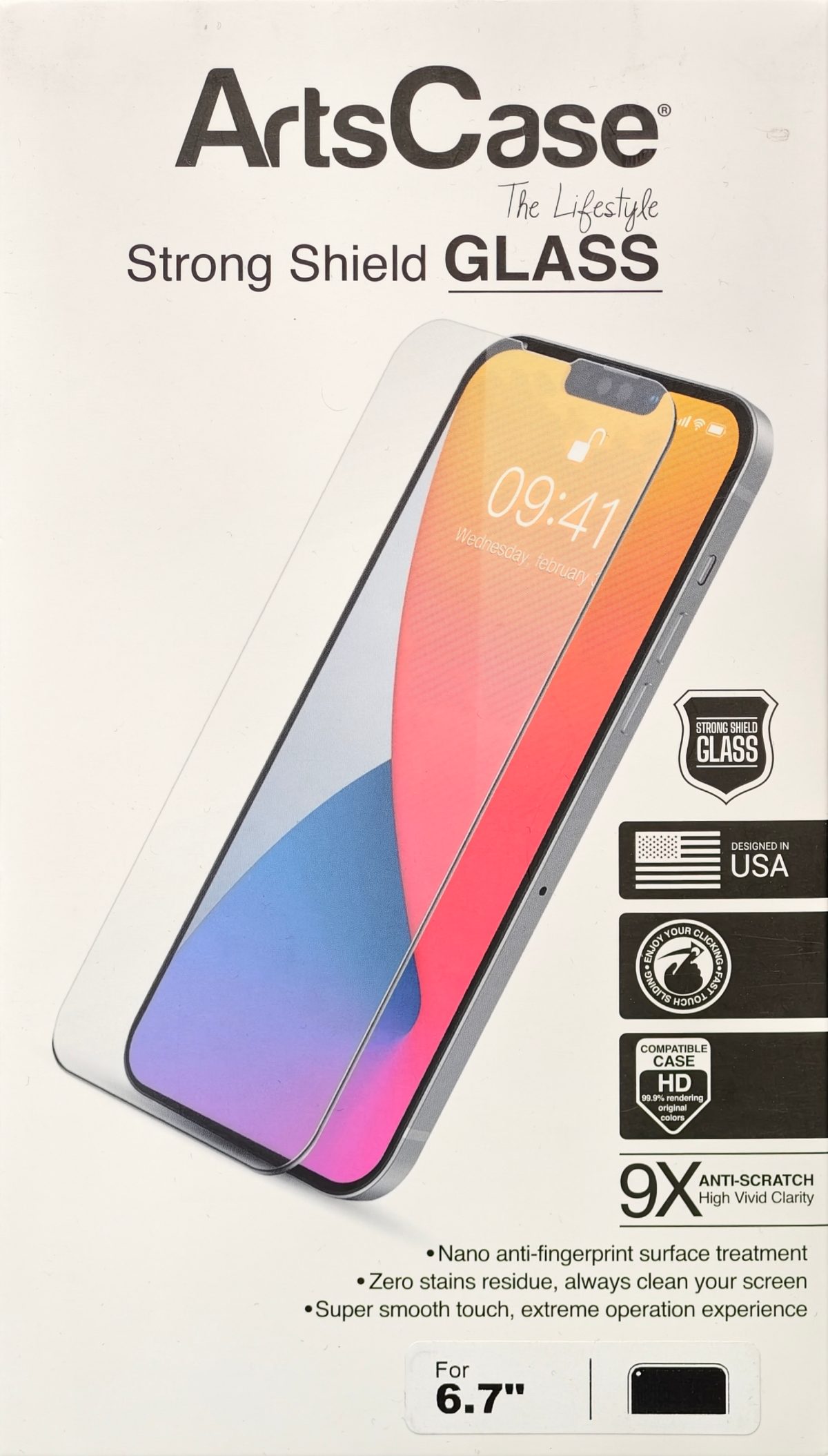 SCREEN-PROTECTOR-6.7-ARTSCASE Protección premium para celulares – fundas modernas y duraderas.