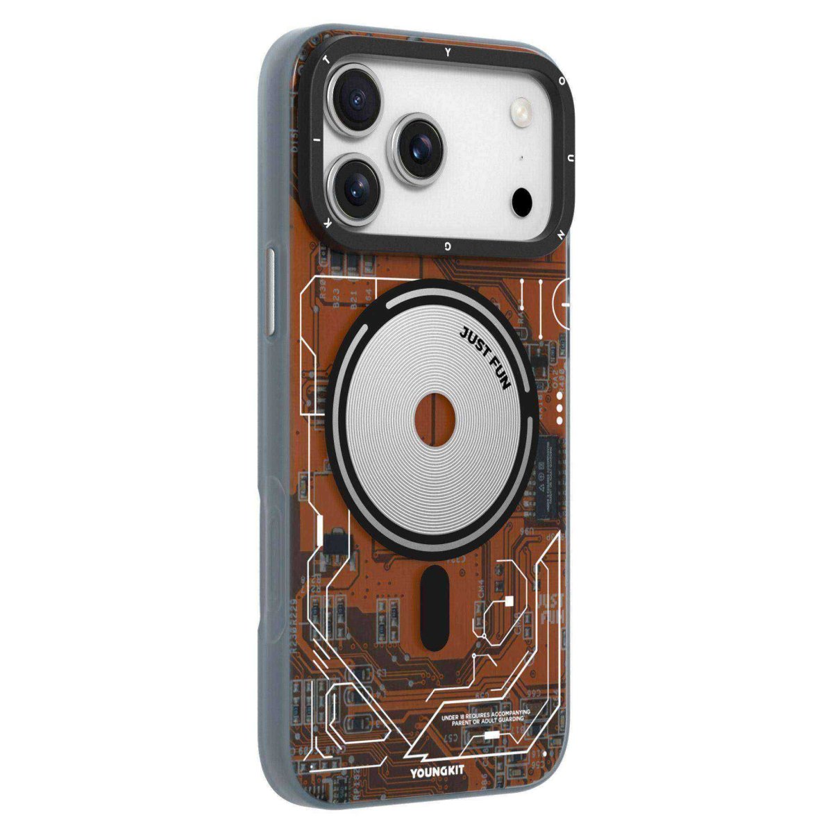 CASE-IPHONE-FUTURISTIC-ORANGE3 Protección premium para celulares – fundas modernas y duraderas.