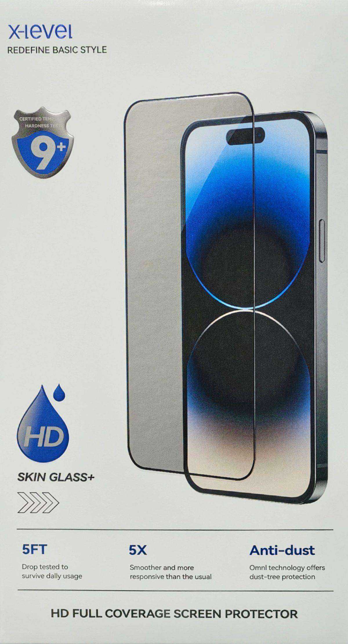 SCREEN-PROTECTOR-IPHONE-XLEVEL Protección premium para celulares – fundas modernas y duraderas.