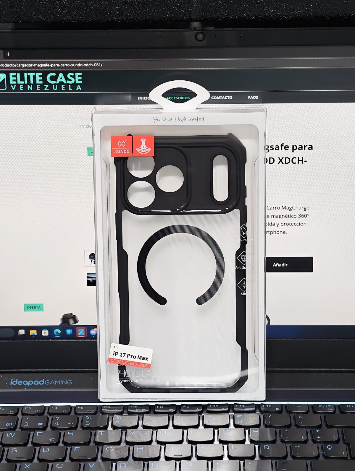 CASE-IPHONE17P-XUNDD-MATE1 Protección premium para celulares – fundas modernas y duraderas.