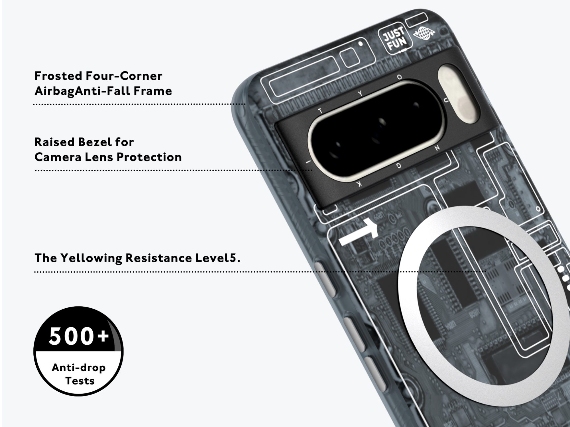 Protección premium para celulares – fundas modernas y duraderas.