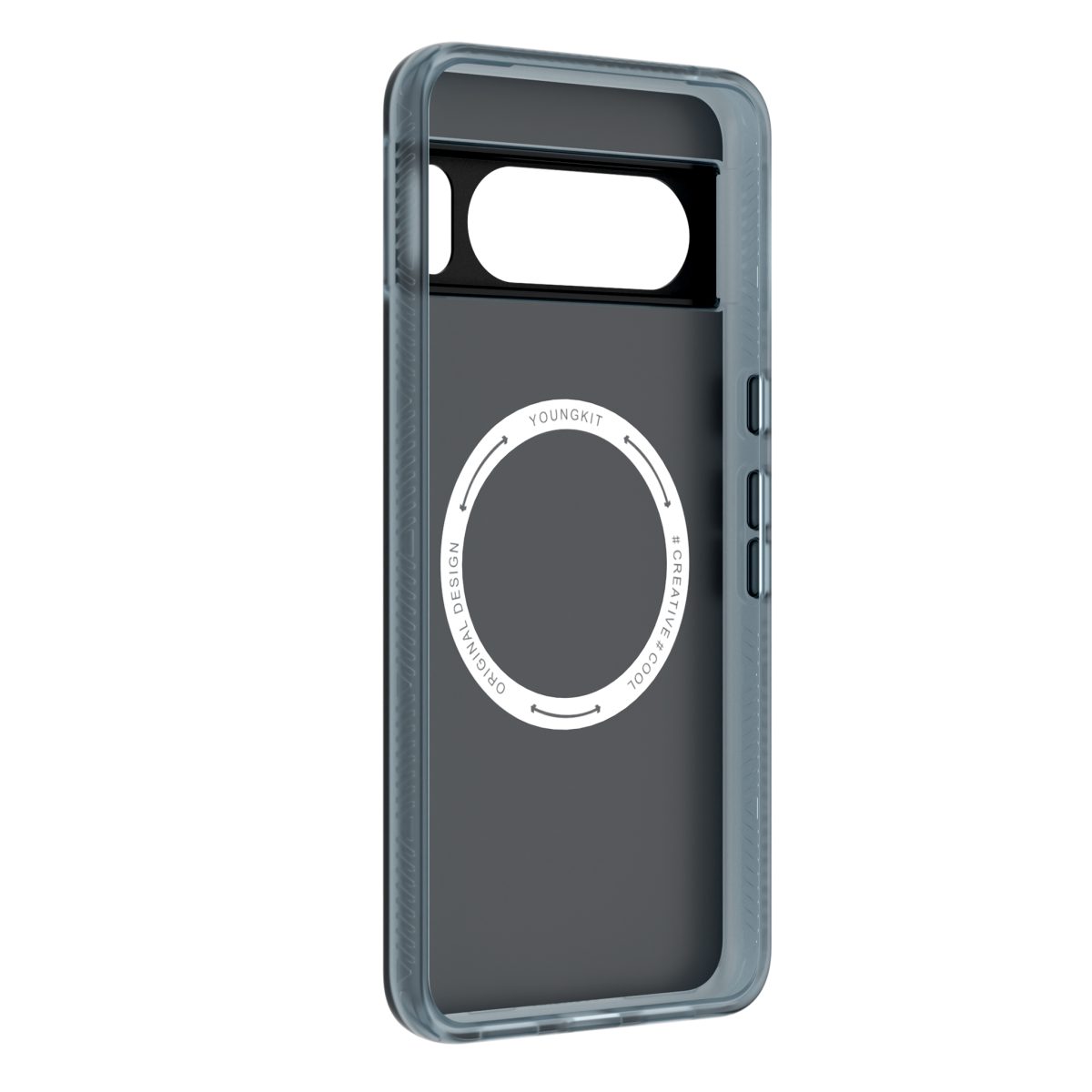 CASE-PIXEL 8 PRO-FUTURISTIC-GREY6 Protección premium para celulares – fundas modernas y duraderas.
