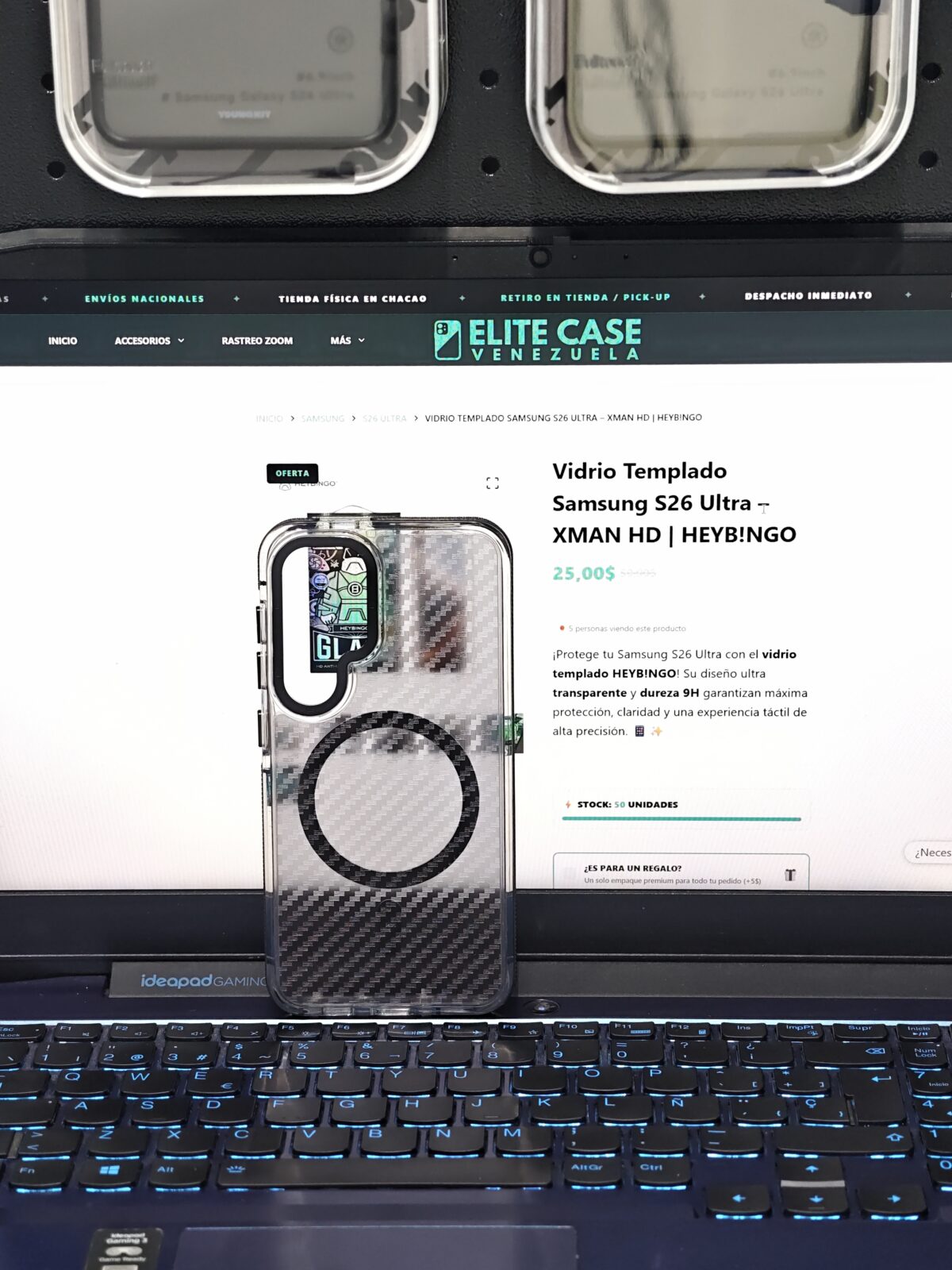 CASE-SAMSUNG-S25-CARBON-BLACK2 Protección premium para celulares – fundas modernas y duraderas.