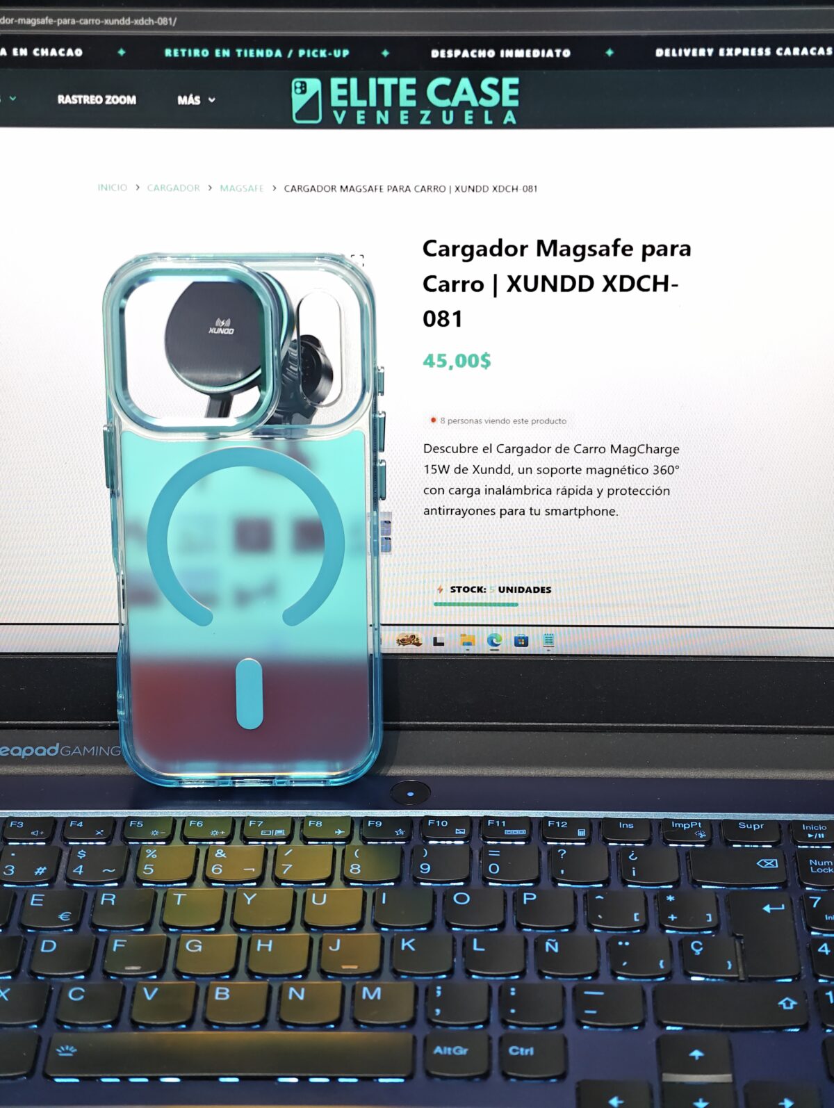 CASE-IPHONE-17-PRO-TORNASOL-AZUL2 Case iPhone 17 Pro Max - Magsafe Azul | Tornasol