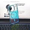 CASE-IPHONE-17-PRO-TORNASOL-AZUL3 Case iPhone 17 Pro Max - Magsafe Azul | Tornasol