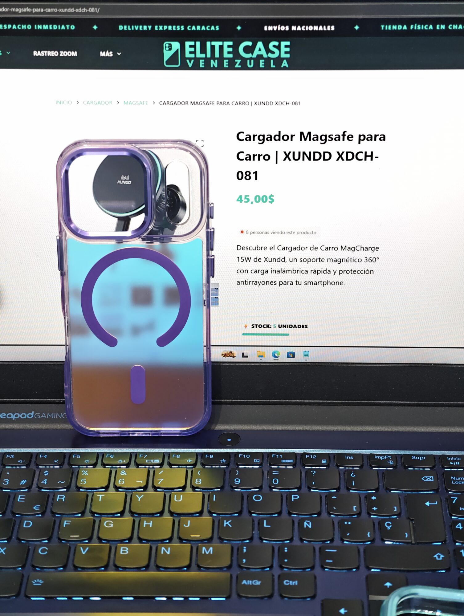 Case iPhone 17 Pro Max - Magsafe Morado | Tornasol