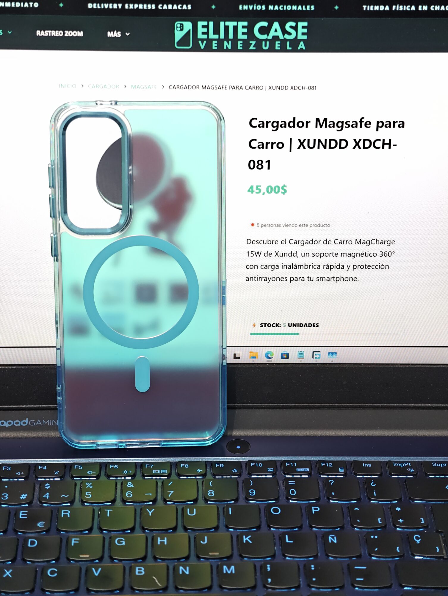 Case Samsung S24 FE - Magsafe Azul | Tornasol