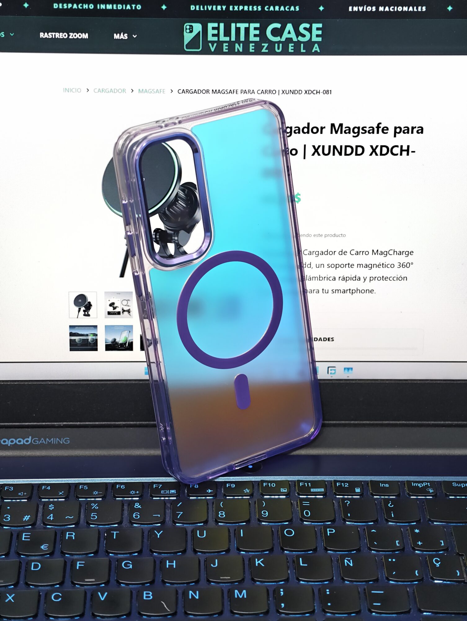 Case Samsung S24 FE - Magsafe Morado | Tornasol