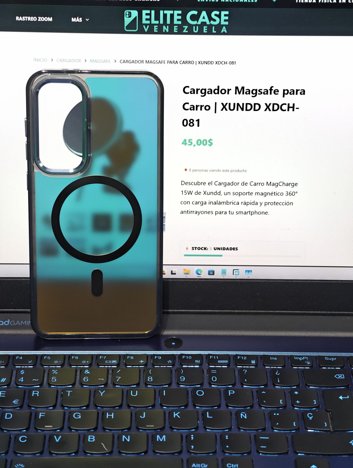 Case Samsung S24 FE - Magsafe Negro | Tornasol