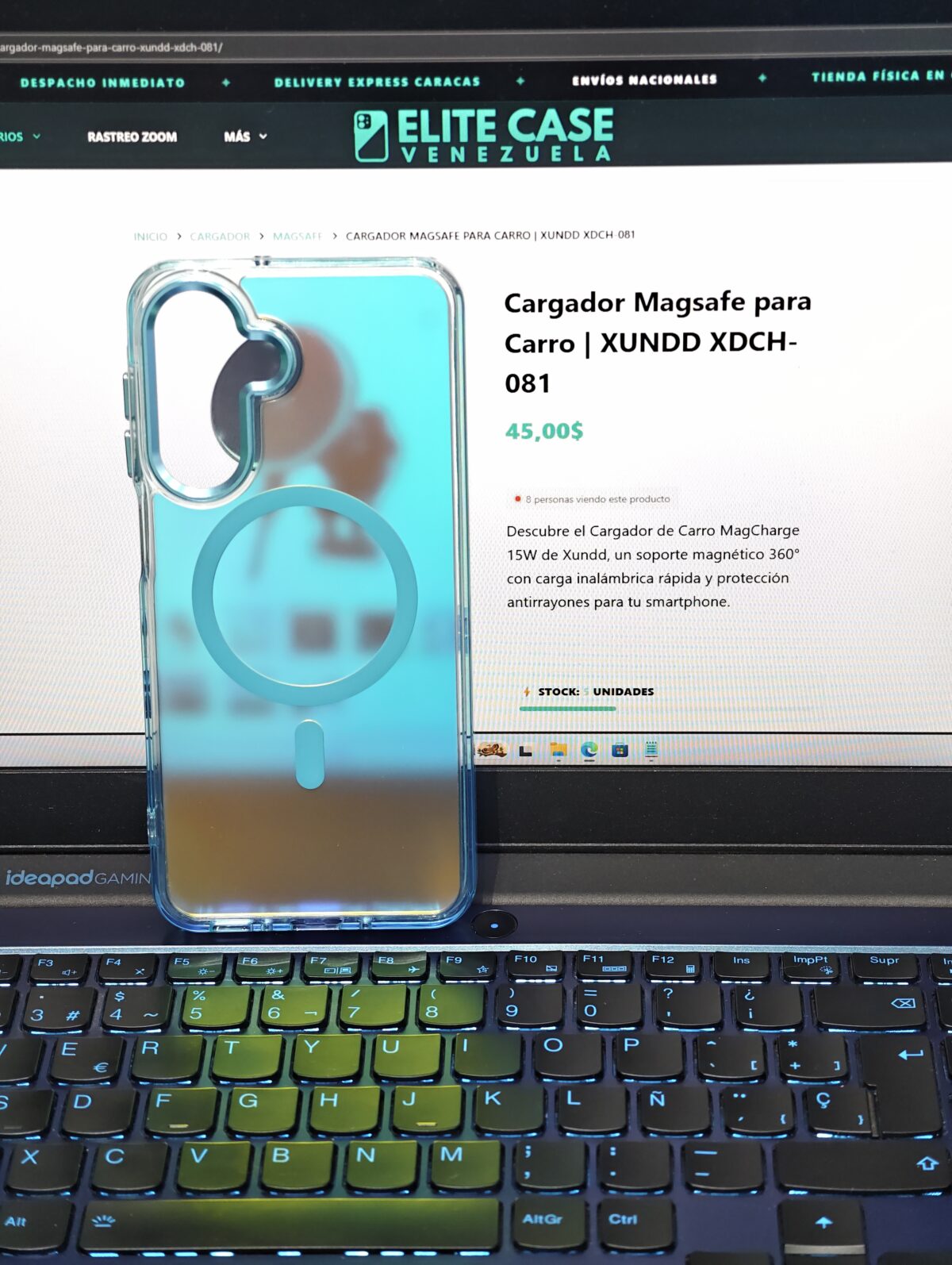 Case Samsung A16 - Magsafe Azul | Tornasol