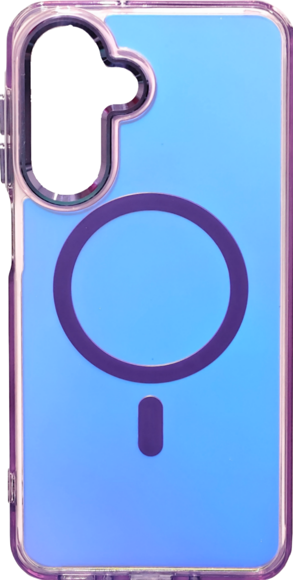 CASE-SAMSUNG-HUELLA-LADO-TORNASOL-MORADO Case Samsung A16 - Magsafe Morado | Tornasol
