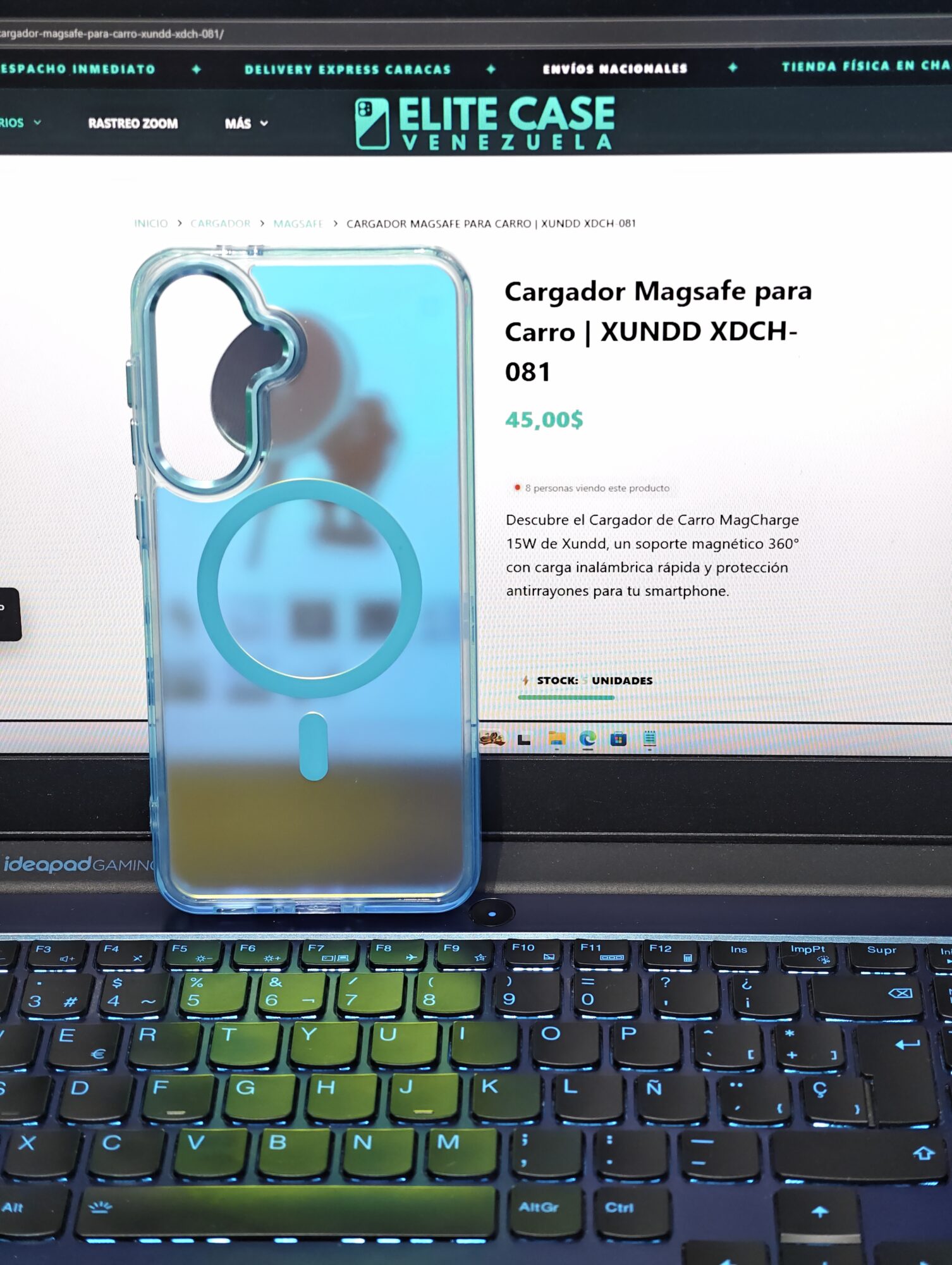 CASE-SAMSUNG-TORNASOL-AZUL2 Case Samsung A57 - Magsafe Azul | Tornasol