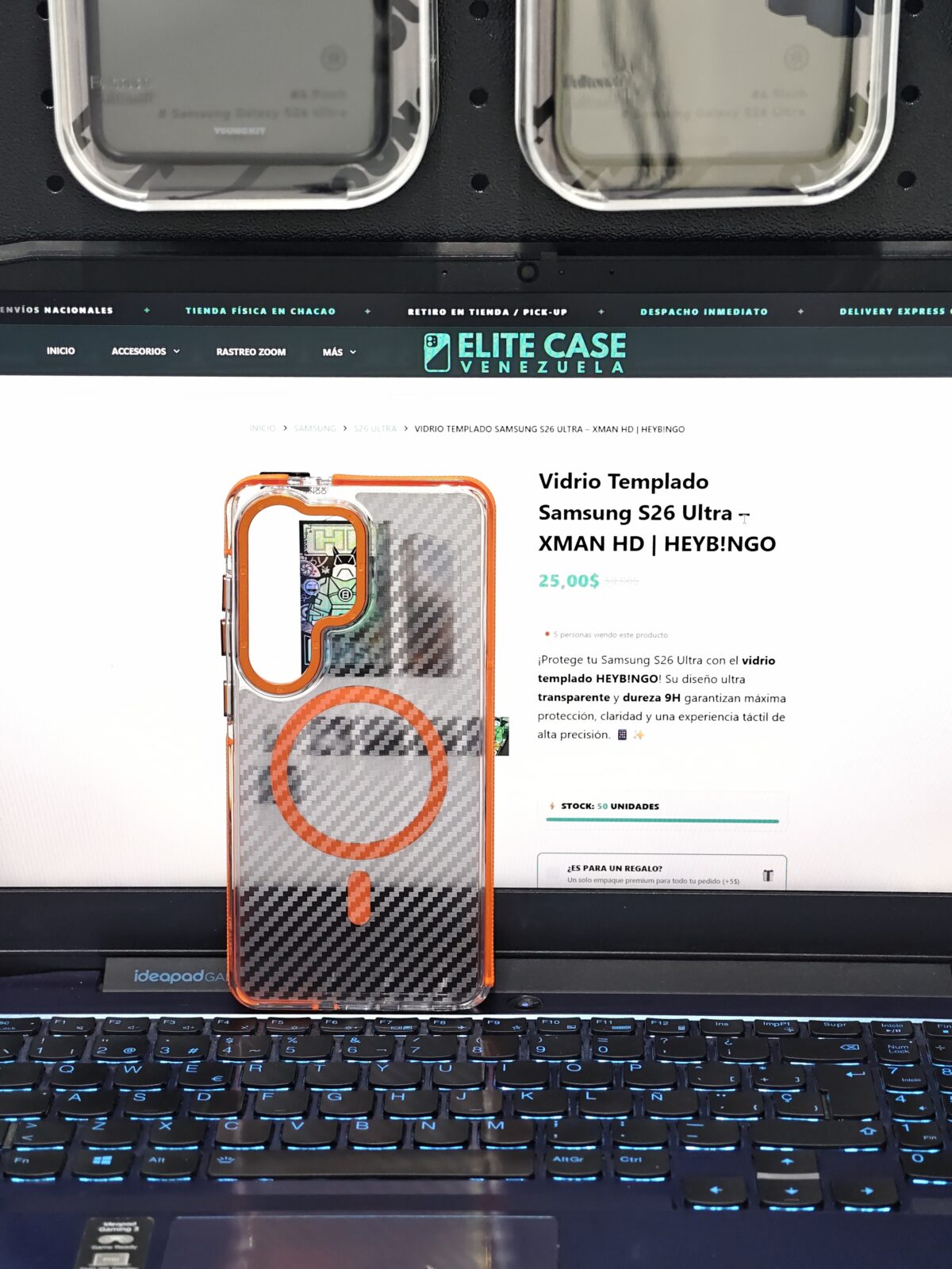 CASE-SAMSUNG-ULTRA-CARBON-ORANGE2 Protección premium para celulares – fundas modernas y duraderas.