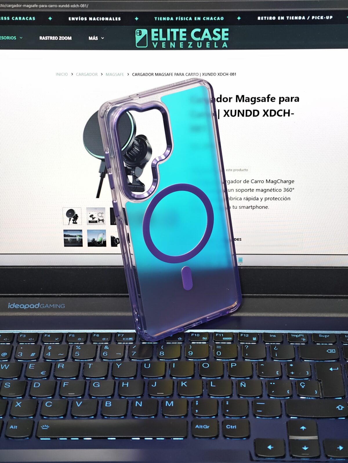 Case Samsung S24 Ultra - Magsafe Morado | Tornasol