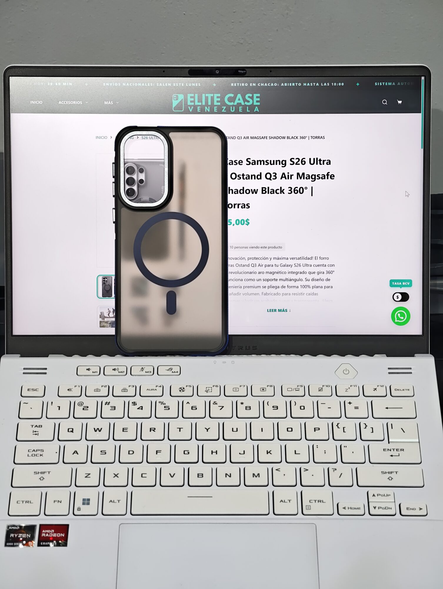Case Samsung A57 - Magsafe Azul | Reforzado