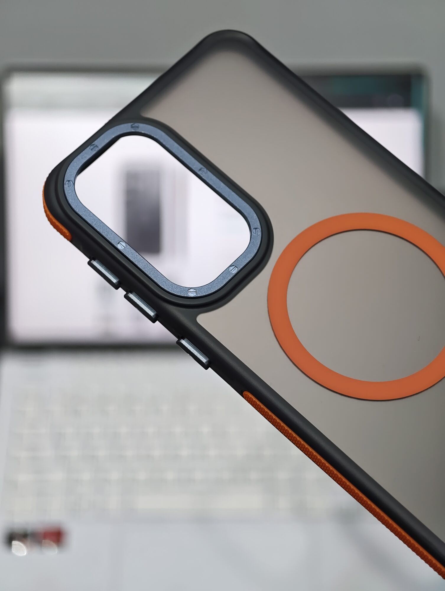Case Samsung A57 - Magsafe Naranja | Reforzado