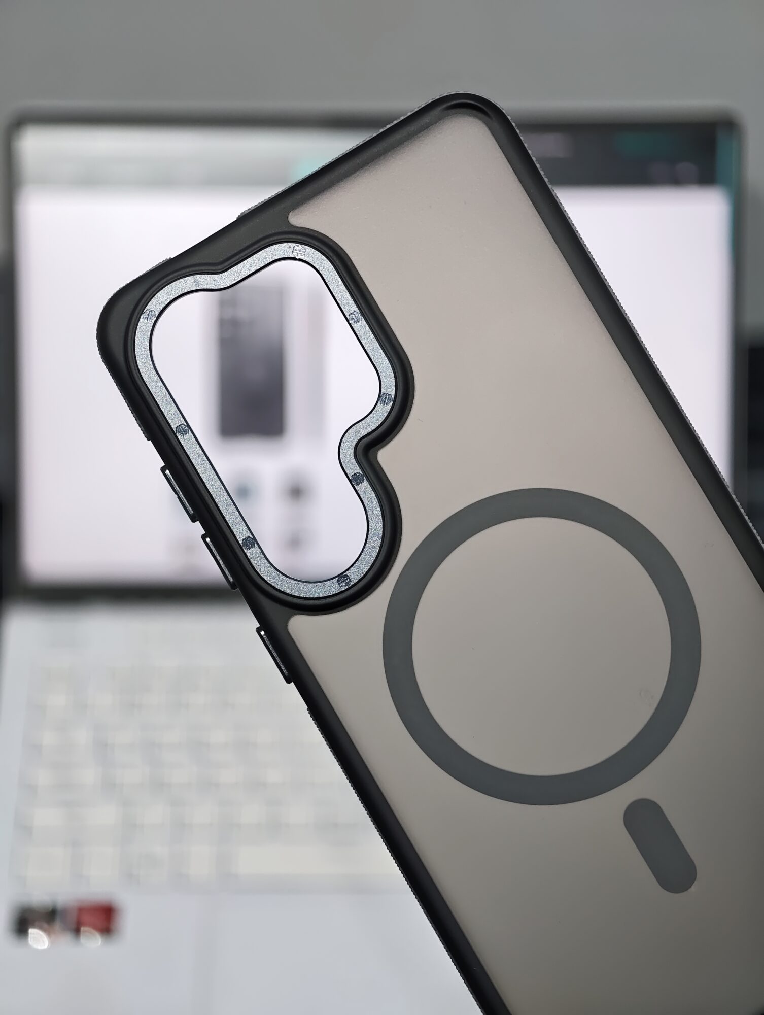 Case Samsung S25 Ultra - Magsafe Gris | Reforzado