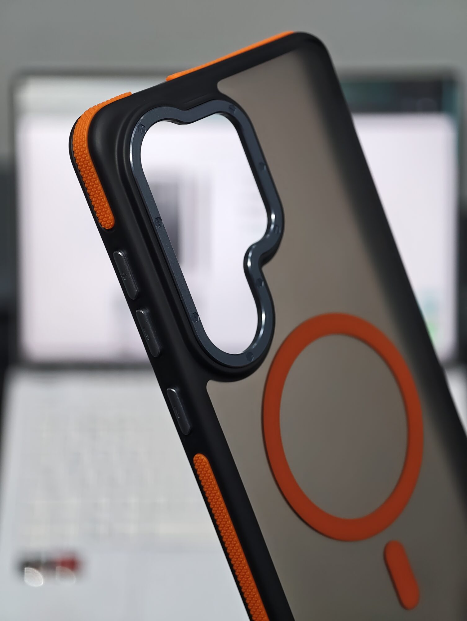 Case Samsung S25 Ultra - Magsafe Naranja | Reforzado