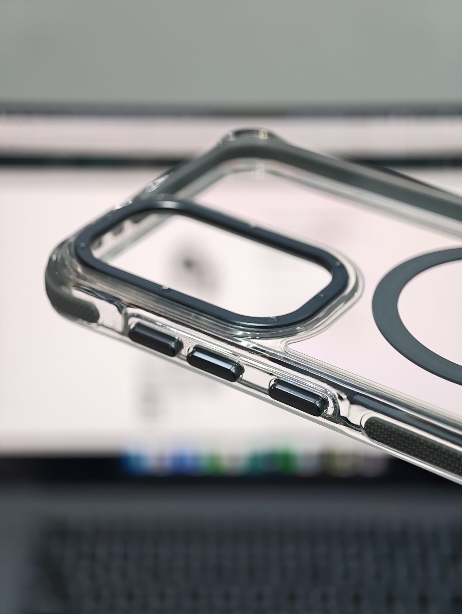 Case Samsung A36 A56 A37 - Magsafe Gris | Clear