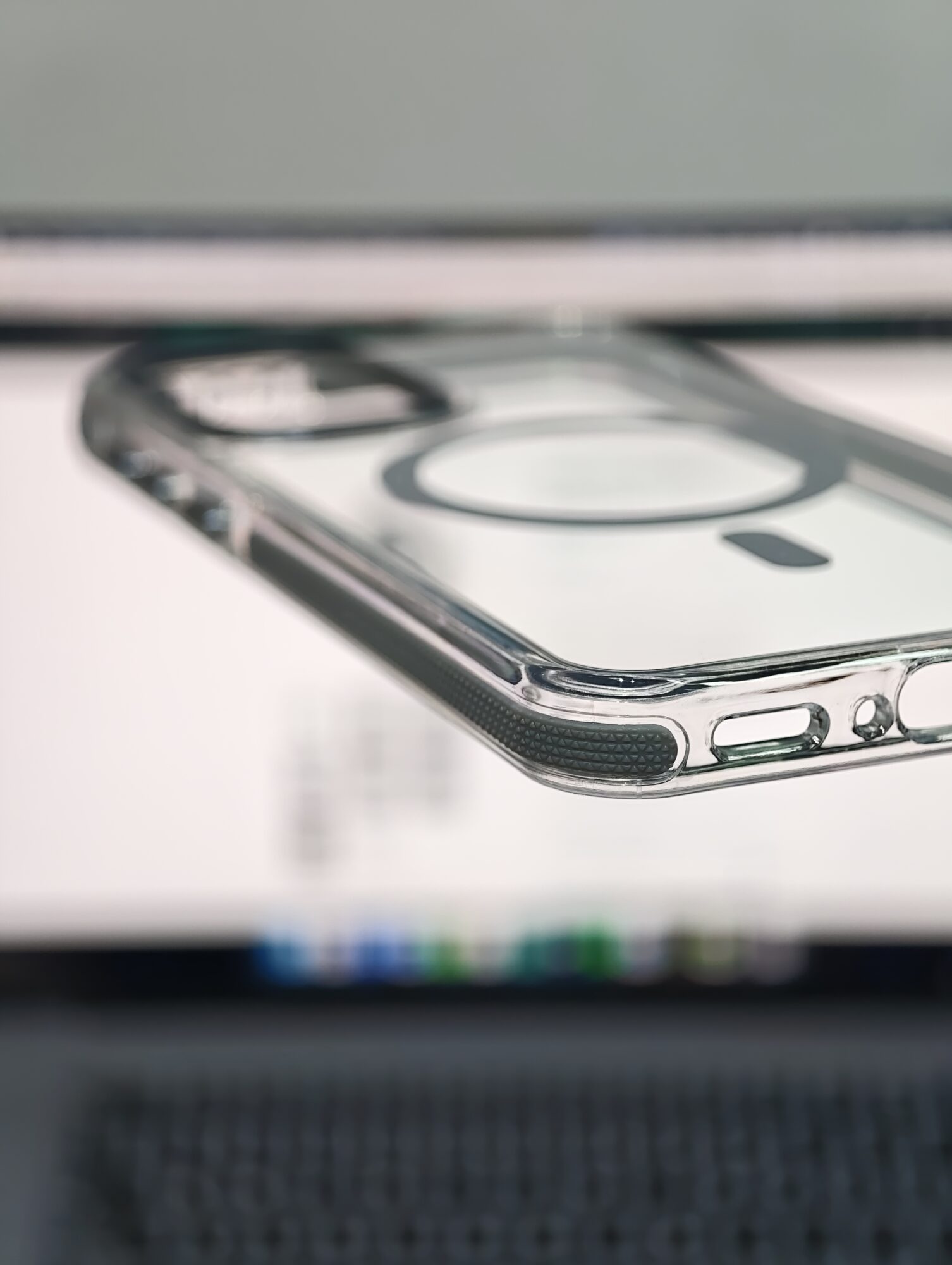 Case Samsung A36 A56 A37 - Magsafe Gris | Clear
