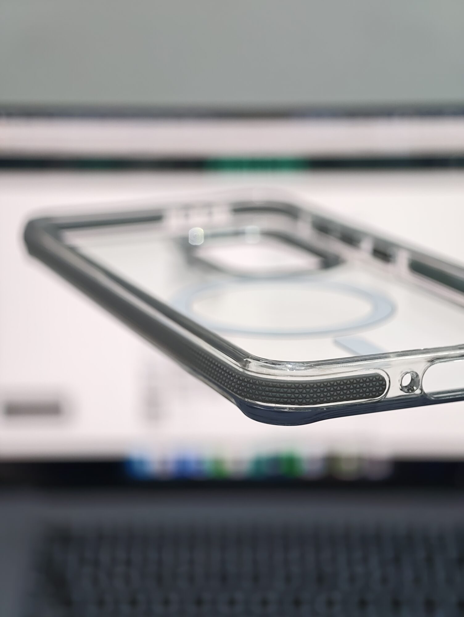 Case Samsung A36 A56 A37 - Magsafe Gris | Clear