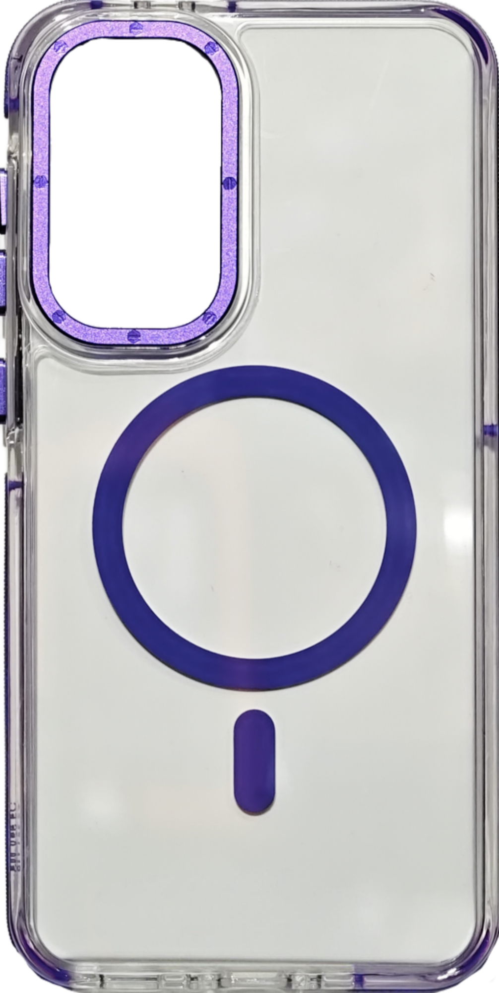 CASE-SAMSUNG-A-CLEAR-MORADO Case Samsung A36 A56 A37 - Magsafe Morado | Clear
