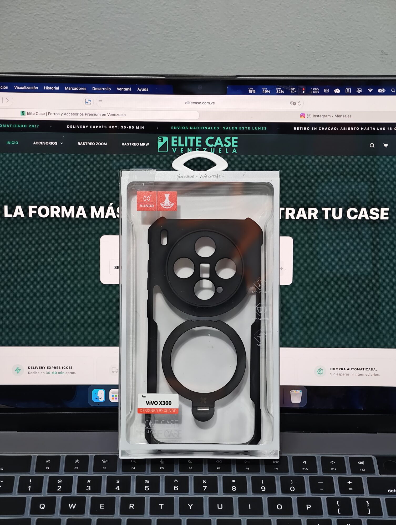 Case Vivo X300 - Magsafe Stand |  Xundd