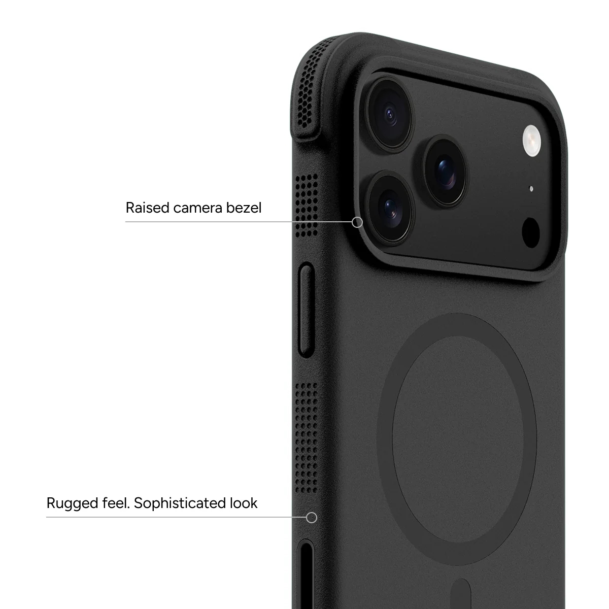 Case iPhone 18 Pro Max 17 Pro Max - BlackOut Black | Prodigee
