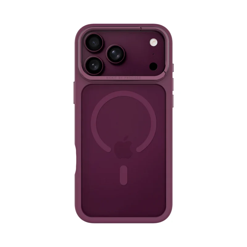 Case iPhone 18 Pro Max 17 Pro Max - KickIt Burgundy | Prodigee
