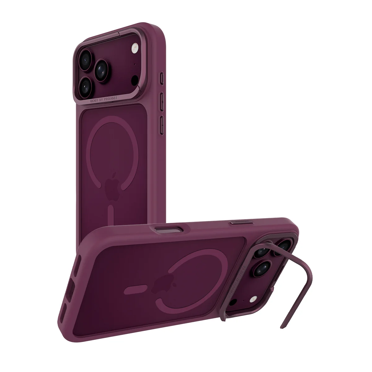 Case iPhone 18 Pro Max 17 Pro Max - KickIt Burgundy | Prodigee