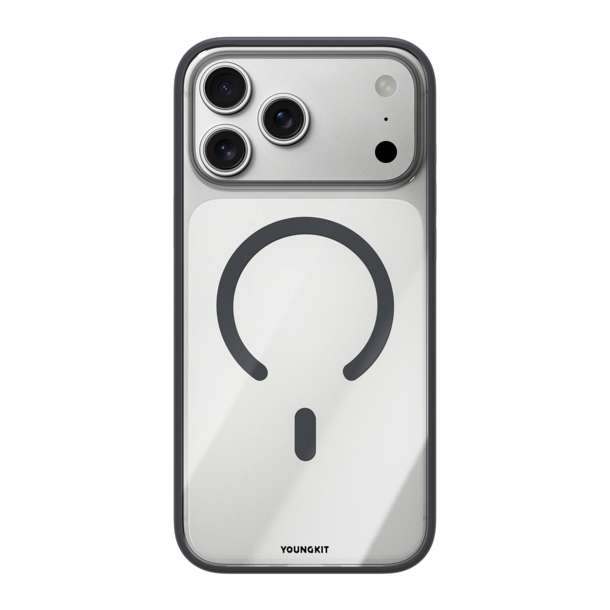 Case iPhone 18 Pro Max 17 Pro Max - Clear Case Black | Youngkit