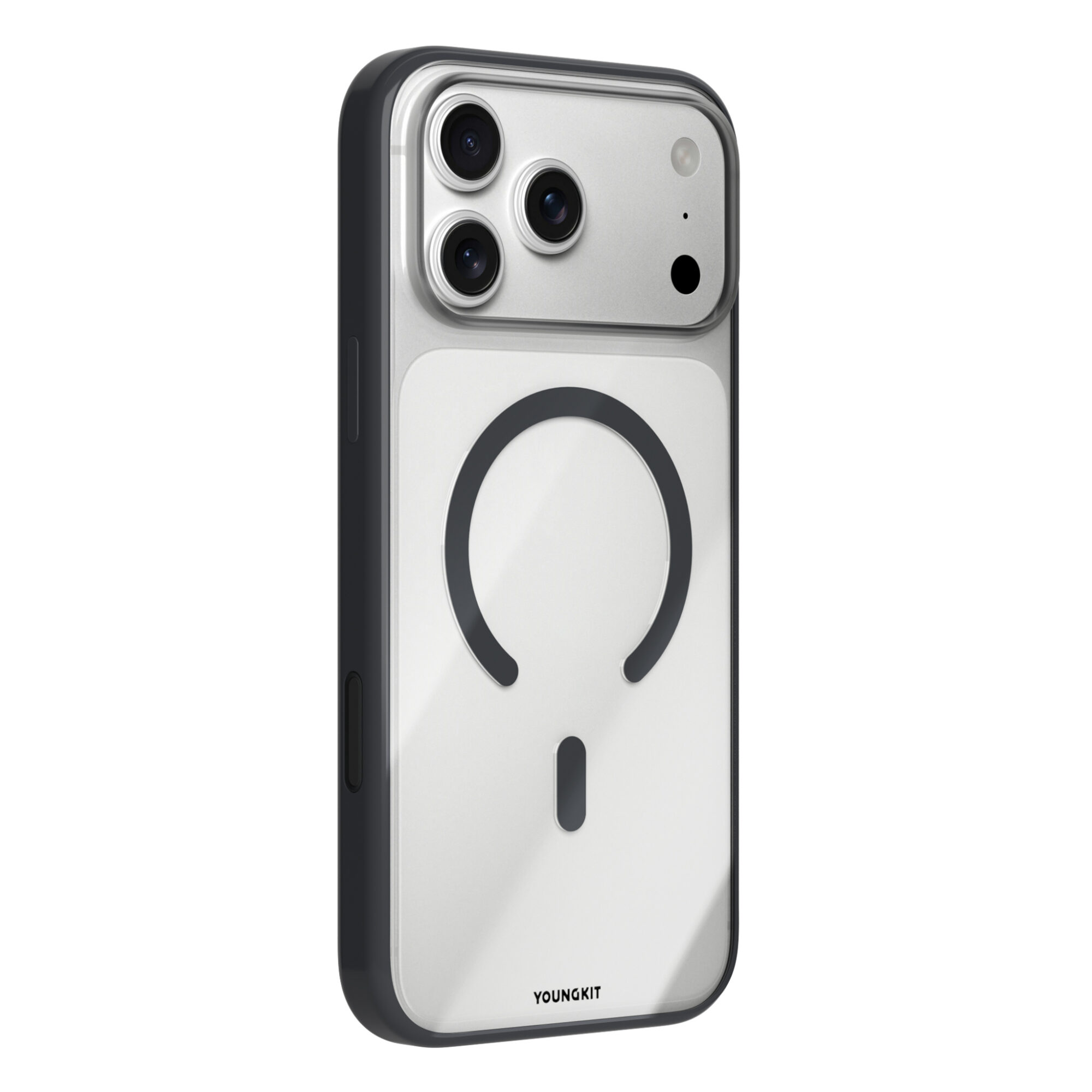 Case iPhone 18 Pro Max 17 Pro Max - Clear Case Black | Youngkit