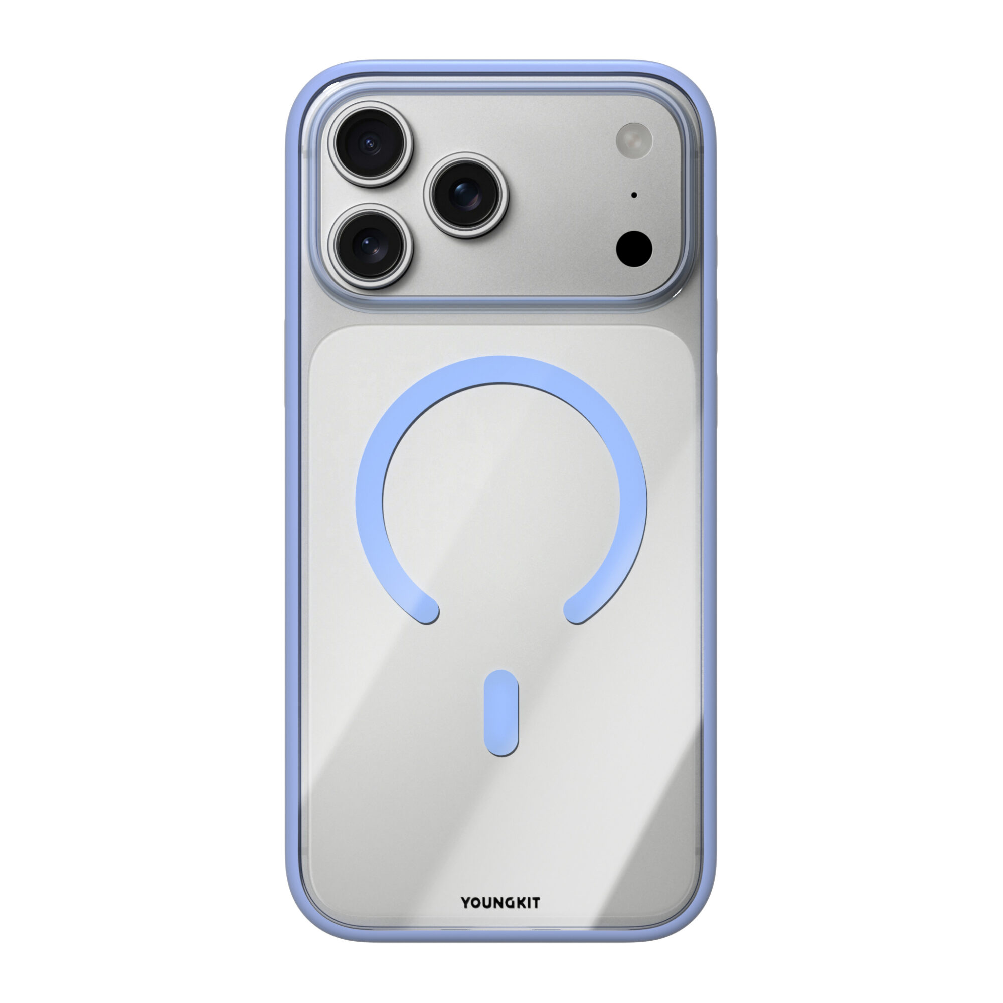 Case iPhone 18 Pro Max 17 Pro Max - Clear Case Blue | Youngkit