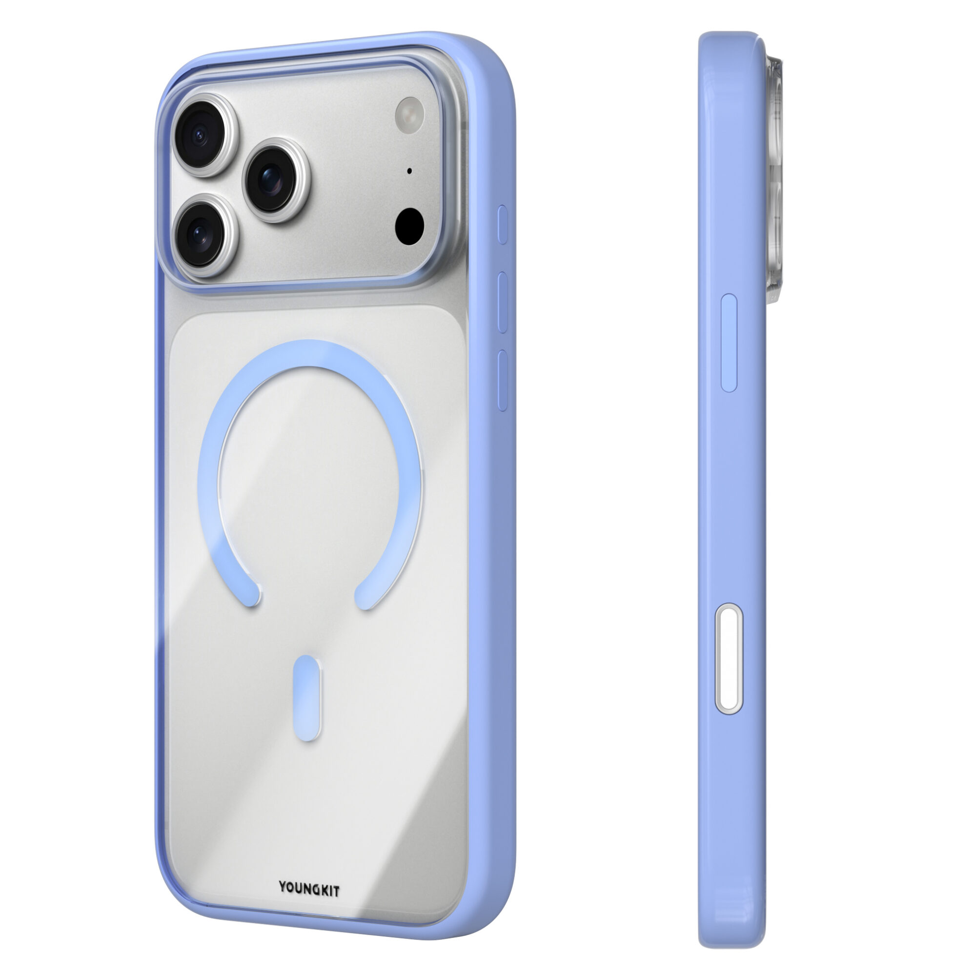 Case iPhone 18 Pro Max 17 Pro Max - Clear Case Blue | Youngkit