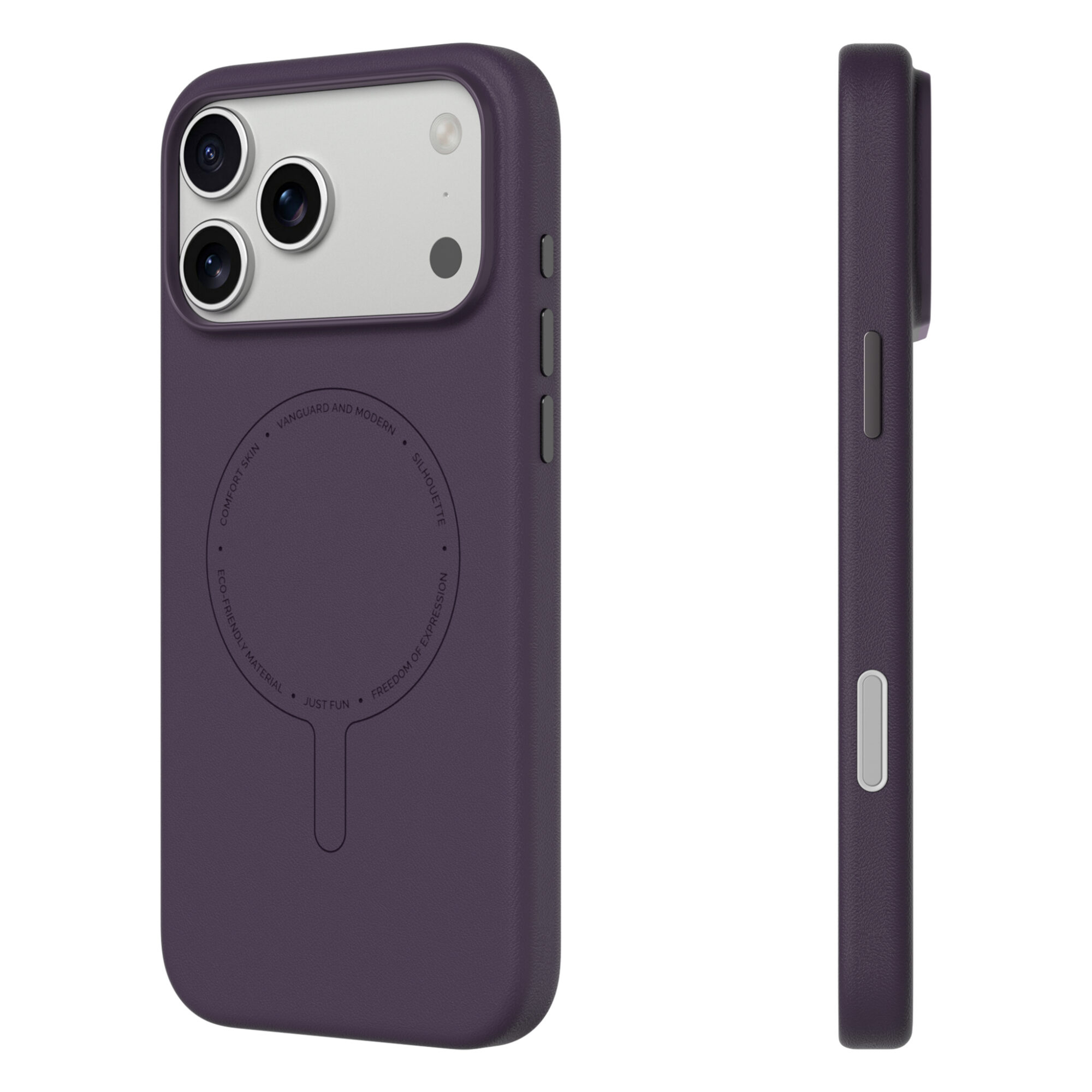 CASE-IPHONE-VELAX-BURGUNDY3 Case iPhone 18 Pro Max 17 Pro Max - Velax Case Burgundy | Youngkit
